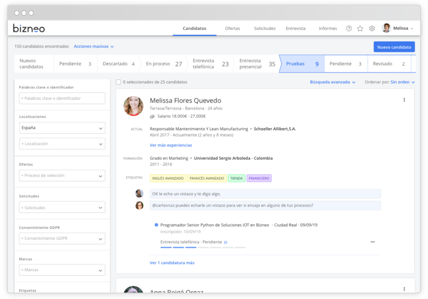 mejor ats reclutamiento mexico